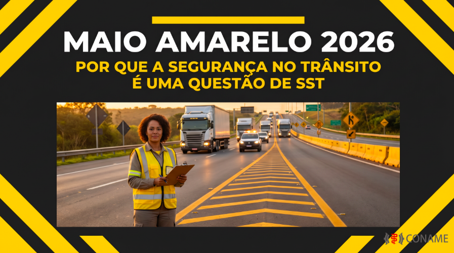 Maio Amarelo 2026: Por Que a Segurança no Trânsito é uma Questão de SST
